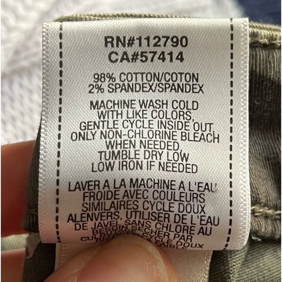 True religion size 28 US camouflaged skinny cargo pants - Picture 7 of 7